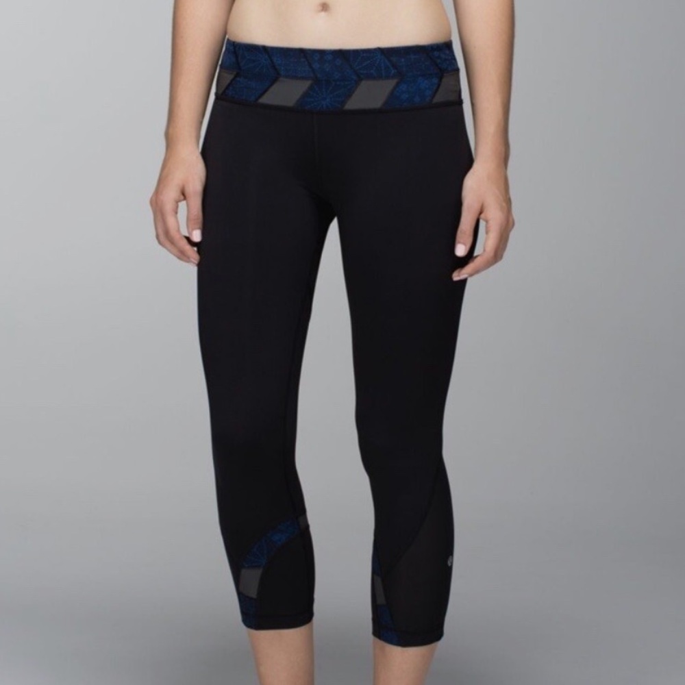 Lululemon Cropped Mesh Legging